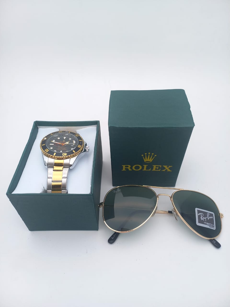 ¡NO TE LO PIERDAS! ROLEX SUBMARINER + GAFAS RAY-BAN A UN PRECIO ÚNICO - SOLO HOY - ENVÍO GRATIS Y PAGA AL RECIBIR