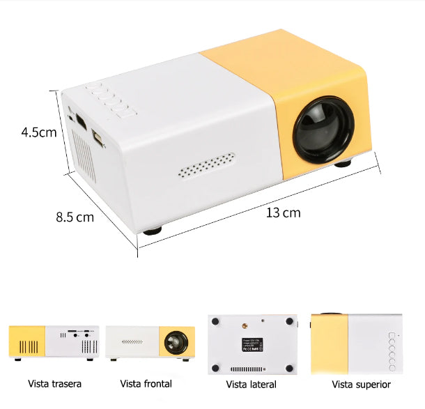 Mini Proyector Cine Smart - ¡Cine en casa, al alcance de tu mano!