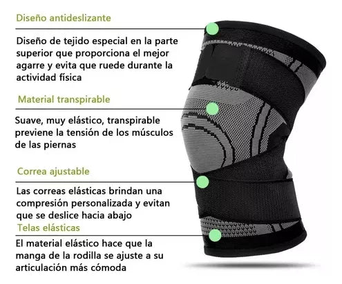 CompresiónKnee™ - Rodilleras Ortopédicas de Compresión