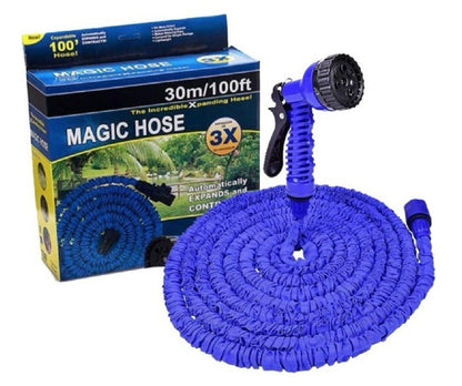 La Mejor Aliada para tu Jardín: Magic Hos™ - Manguera Expandible 30 mts + Boquilla Multifuncional con 7 Modos de REGALO - SOLO HOY ENVÍO GRATIS Y PAGO CONTRA ENTREGA