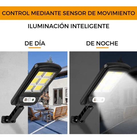 ¡NO MÁS FACTURAS ALTAS! ILUMINA TU HOGAR SIN GASTAR ENERGÍA! LÁMPARA SOLAR CON SENSOR AUTOMÁTICO - SOLO HOY ENVÍO GRATIS Y PAGA AL RECIBIR