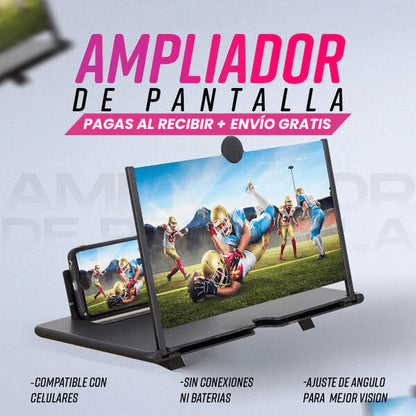 Amplificador Pantalla - Amplía Tu Visión y Disfruta de Videos en Grande