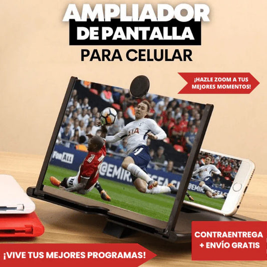 Amplificador Pantalla - Amplía Tu Visión y Disfruta de Videos en Grande