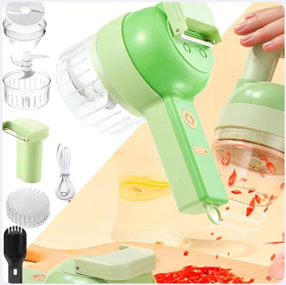 Eficiencia en tu Cocina - Picador De Mano Eléctrico 4 en 1 Food Chopper™ - SOLO HOY ENVÍO GRATIS Y PAGO CONTRA ENTREGA