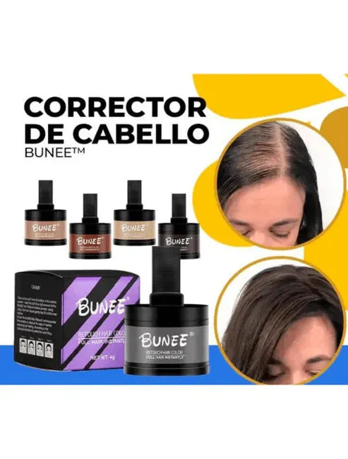 BUNEE HAIRLINE PRO - ¡TU SOLUCIÓN PORTÁTIL PARA UN CABELLO SIN CANAS Y CON ASPECTO JOVEN! ✨