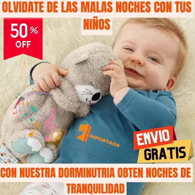 Todo en Uno: Calma y Sueño - Peluche Infantil Calmante