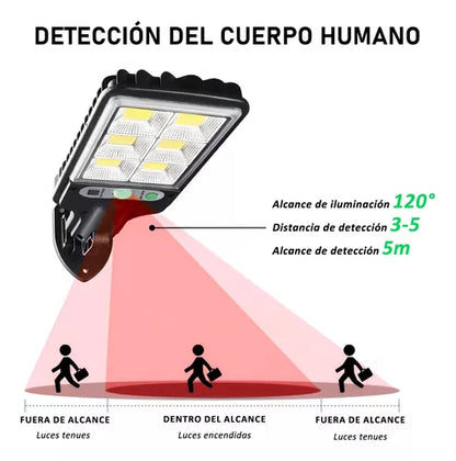 ¡NO MÁS FACTURAS ALTAS! ILUMINA TU HOGAR SIN GASTAR ENERGÍA! LÁMPARA SOLAR CON SENSOR AUTOMÁTICO - SOLO HOY ENVÍO GRATIS Y PAGA AL RECIBIR